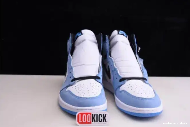 Cheap 1 555088-134 RETRO AIR HIGH BLACK UNIVERSITY WHITE BLUE JORDAN 0511